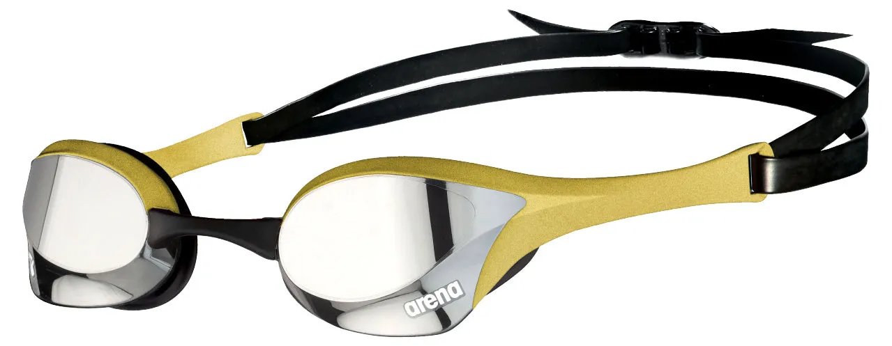 Arena Cobra Ultra Swipe Mirror Swimming Goggles- Silver/Dark Lens