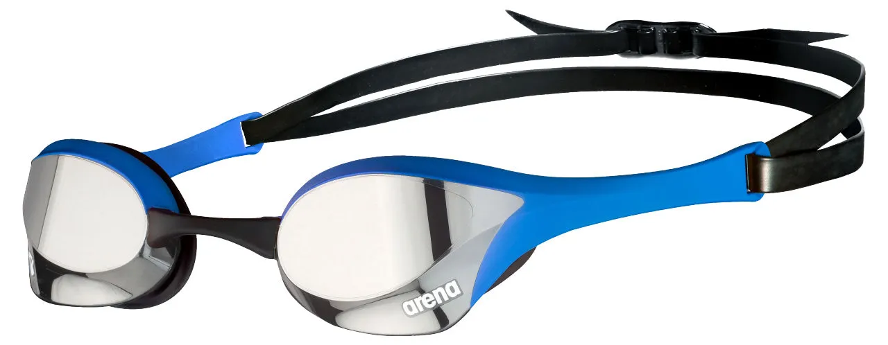 Arena Cobra Ultra Swipe Mirror Swimming Goggles- Silver/Dark Lens