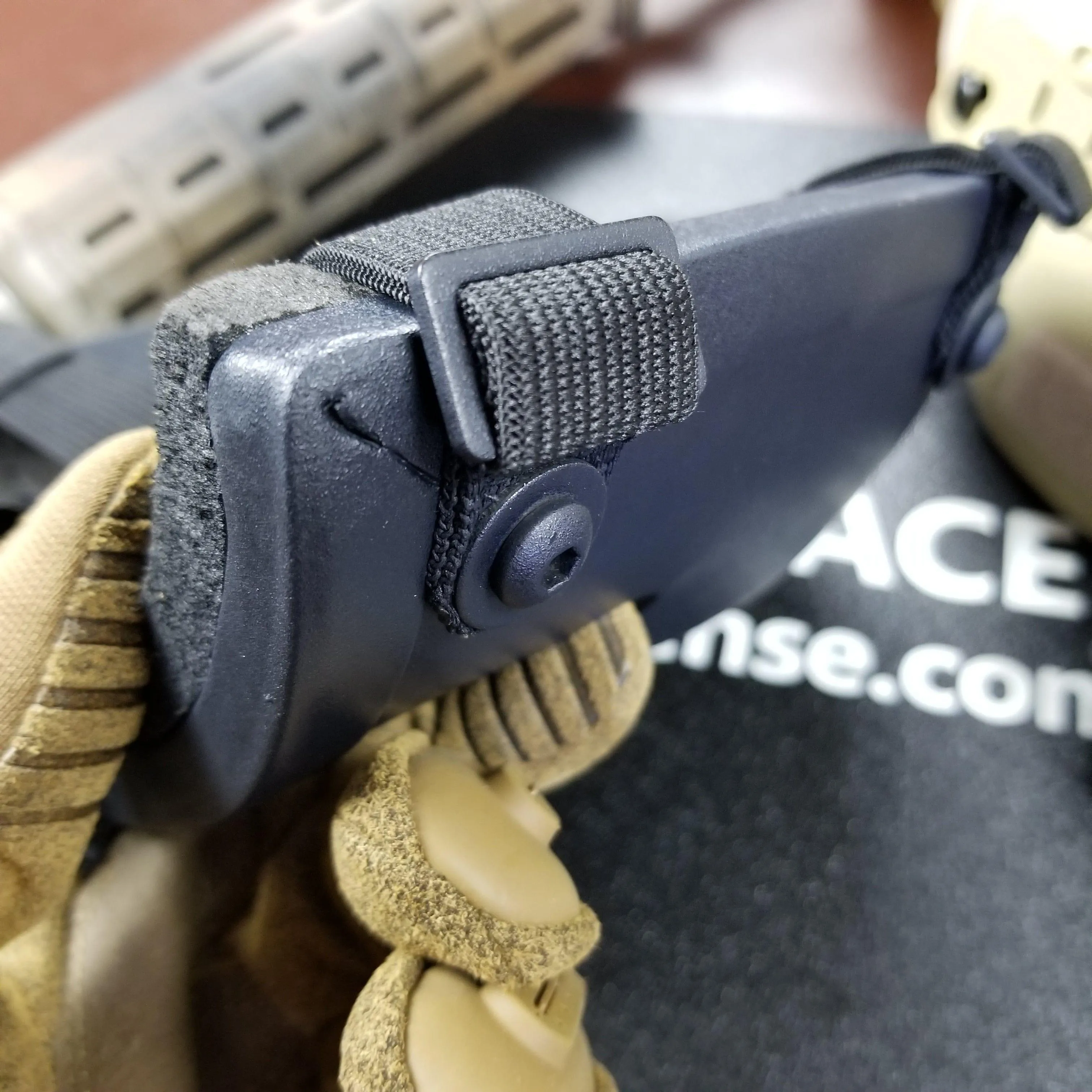 Half Face Bulletproof Mask for Helmets | NIJ Level IIIA 