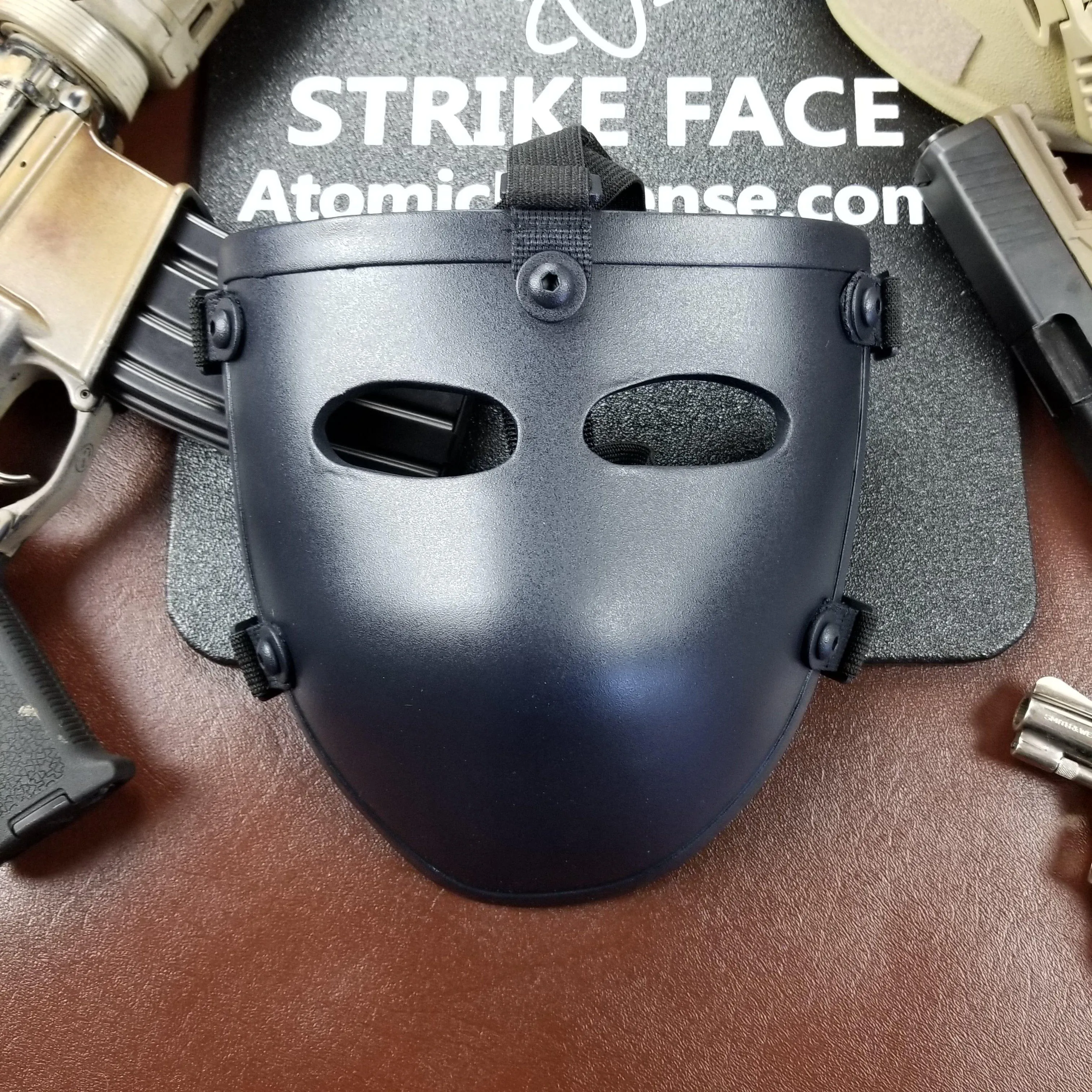 Half Face Bulletproof Mask for Helmets | NIJ Level IIIA 