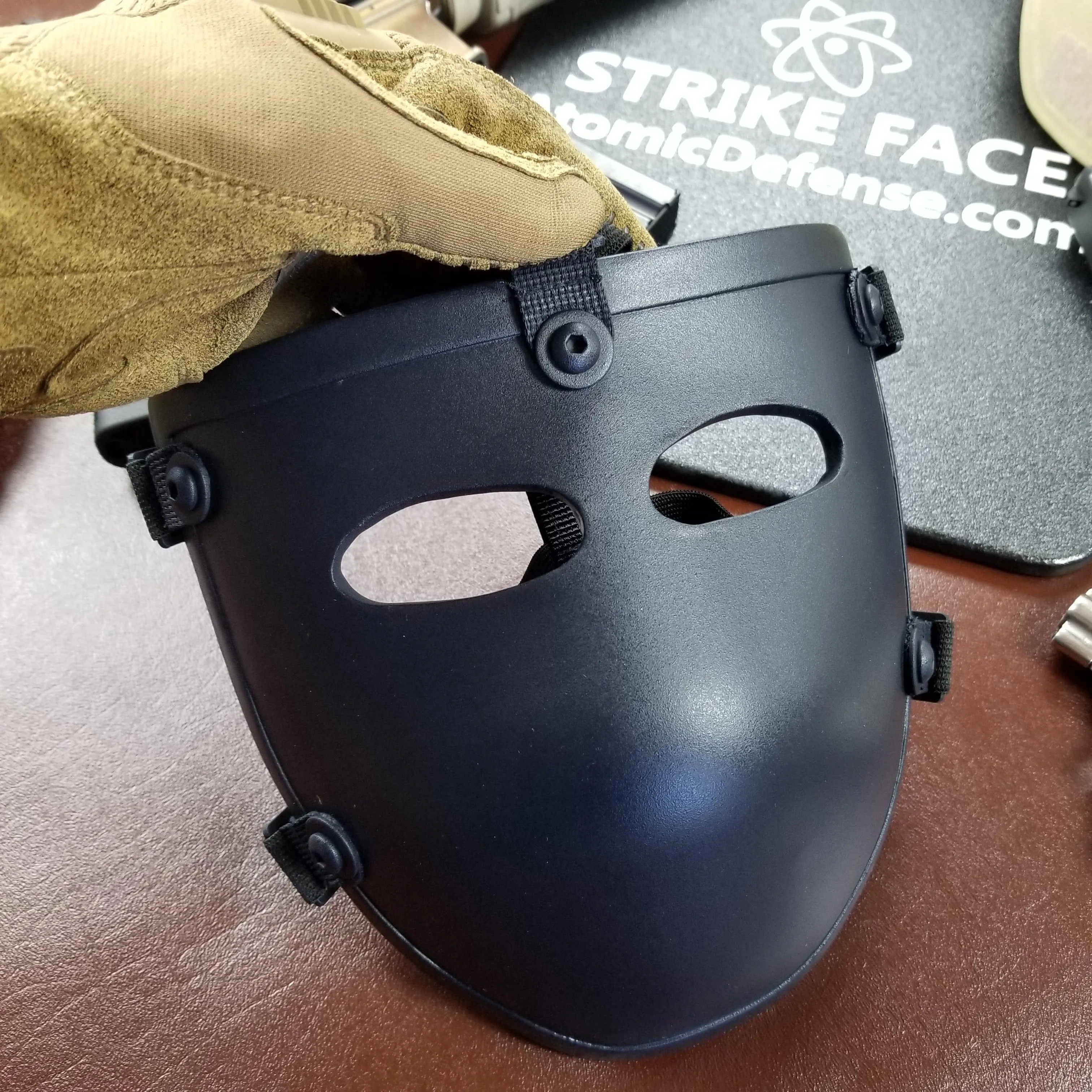 Half Face Bulletproof Mask for Helmets | NIJ Level IIIA 