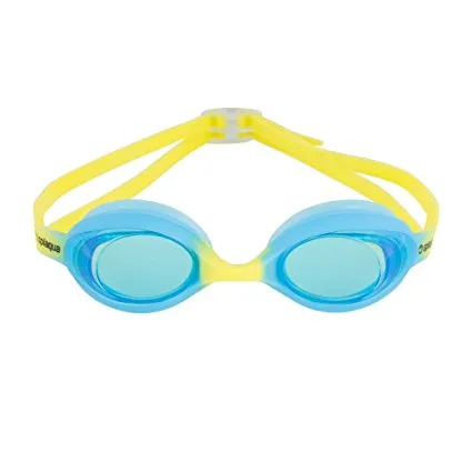 Swimming Goggles for Kids with UV Protection & Anti-Fog Lenses Includes Ear Plugs & Durable Holder - By Splaqua