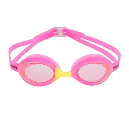 Swimming Goggles for Kids with UV Protection & Anti-Fog Lenses Includes Ear Plugs & Durable Holder - By Splaqua