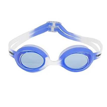 Swimming Goggles for Kids with UV Protection & Anti-Fog Lenses Includes Ear Plugs & Durable Holder - By Splaqua