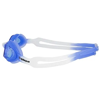 Swimming Goggles for Kids with UV Protection & Anti-Fog Lenses Includes Ear Plugs & Durable Holder - By Splaqua