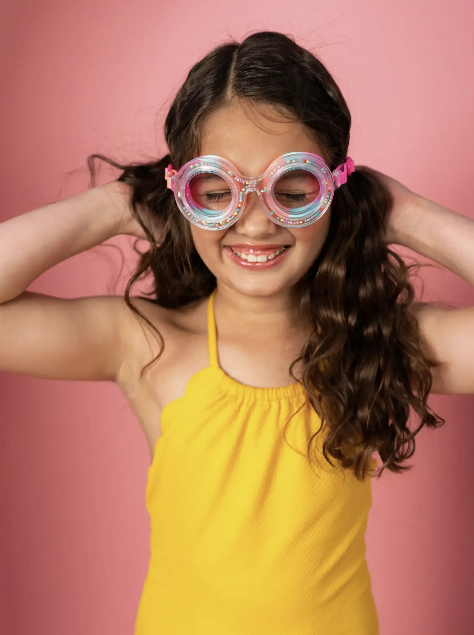 Yummy Gummy Bubble-icious Rainbow Kids Swim Goggle