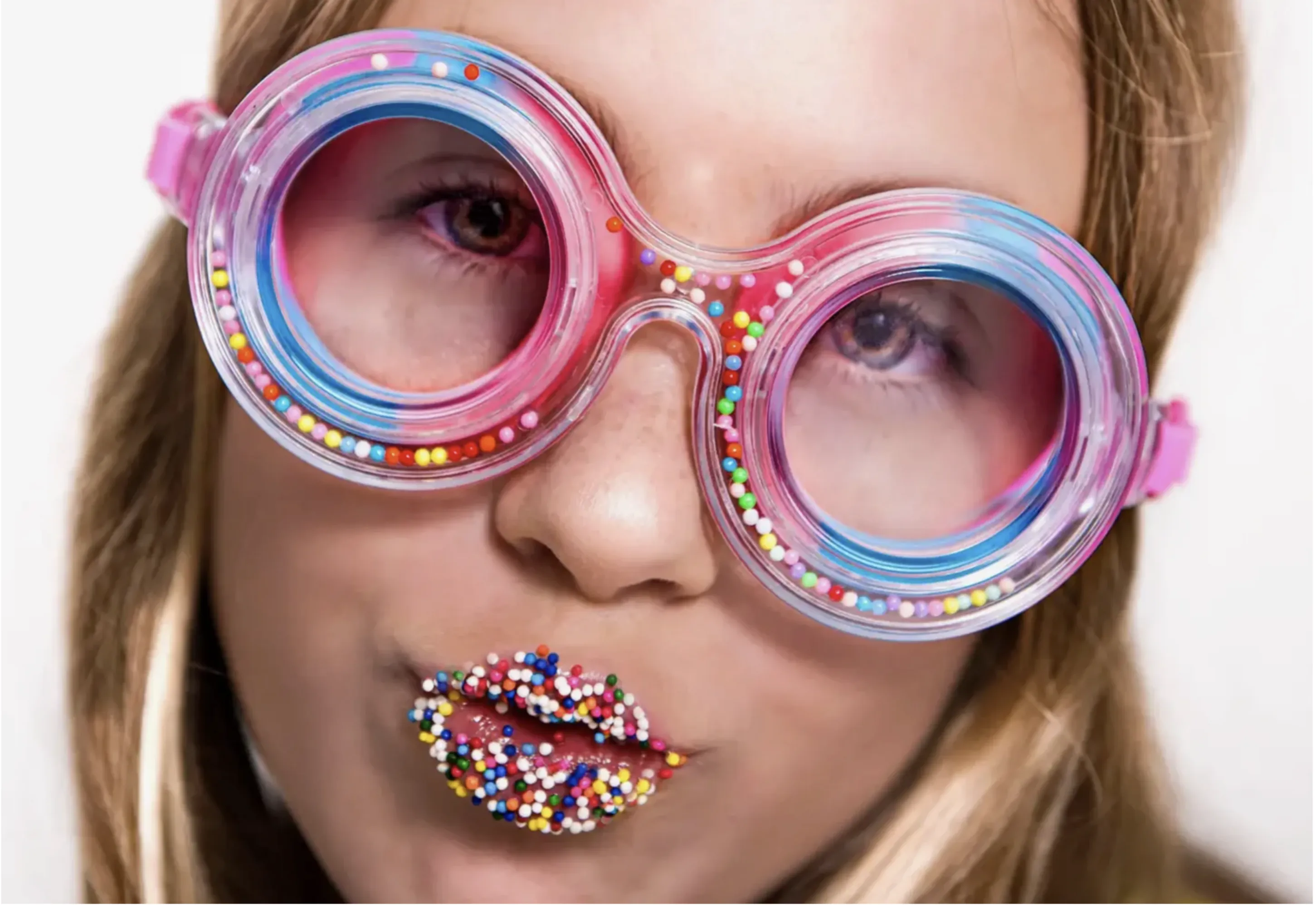 Yummy Gummy Bubble-icious Rainbow Kids Swim Goggle